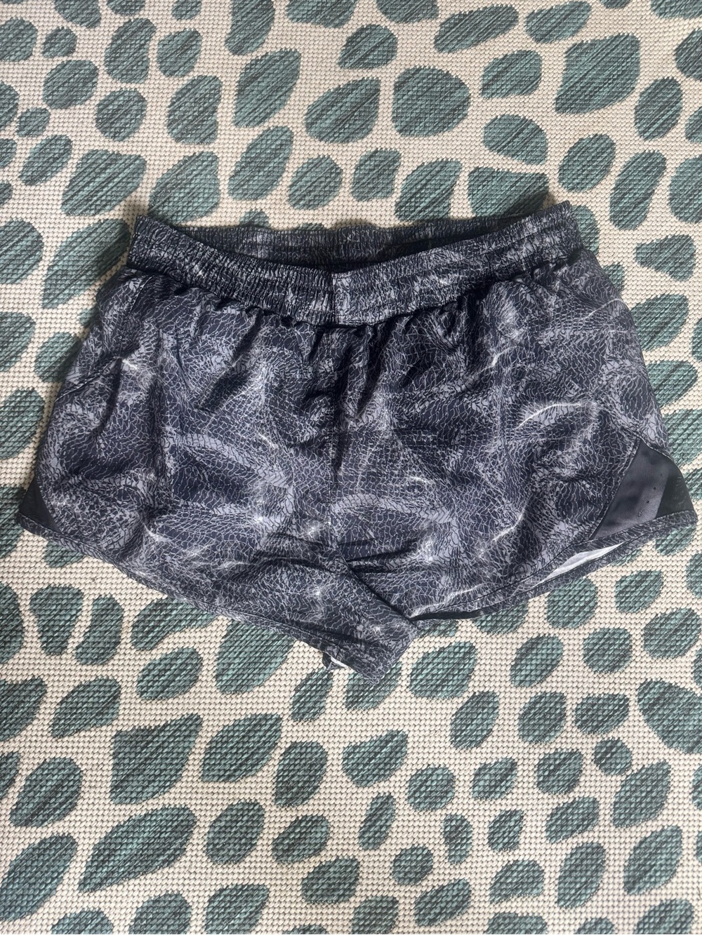 all in motion Black Heathered Athletic Shorts